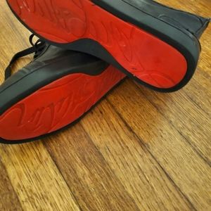 Christian Louboutin  louis Black Sneakers